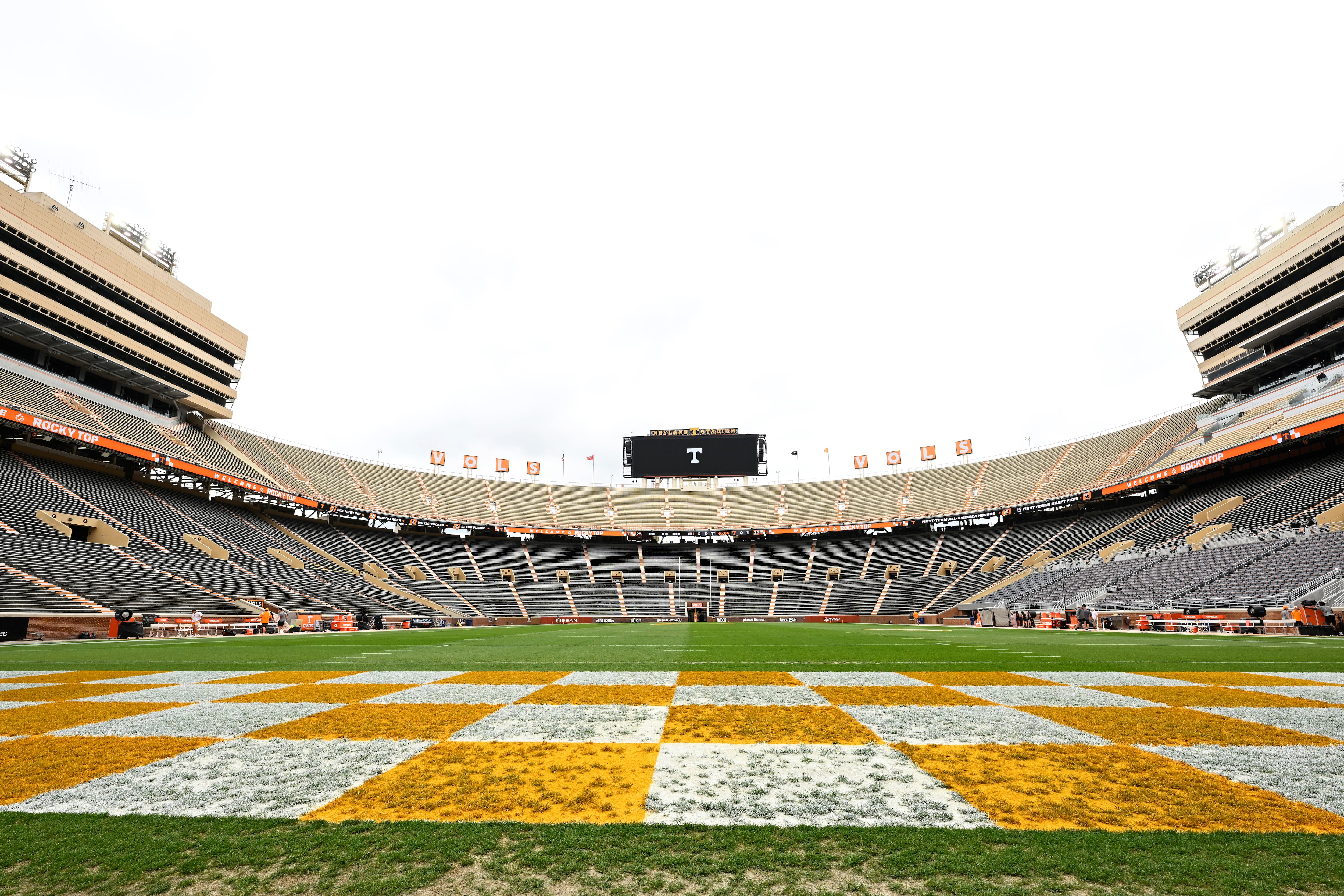 Una vista general del estadio antes del partido de fútbol de primavera de los Tennessee Volunteers en el estadio Neyland el 15 de abril de 2023 en Knoxville, Tennessee. (Foto de Eakin Howard/Getty Images)