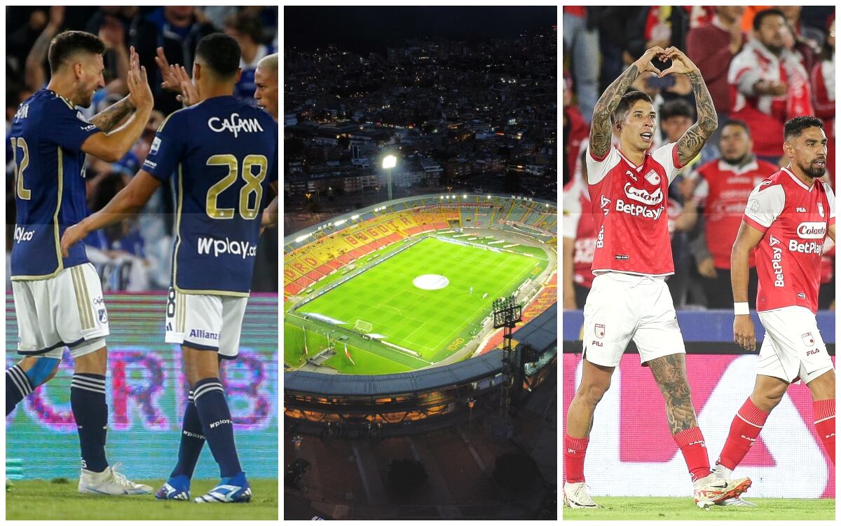 Millonarios y Santa Fe no podrán jugar en el estadio El Campín por remodelaciones