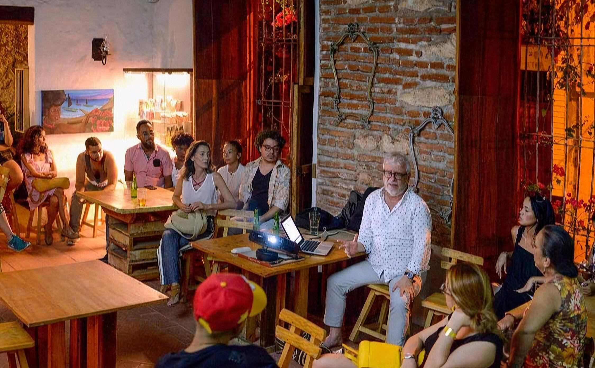 La charla con Alberto Abello Vives es una de las que más recuerdan los asistentes, pues les enseñó a ver el Caribe con otros ojos.