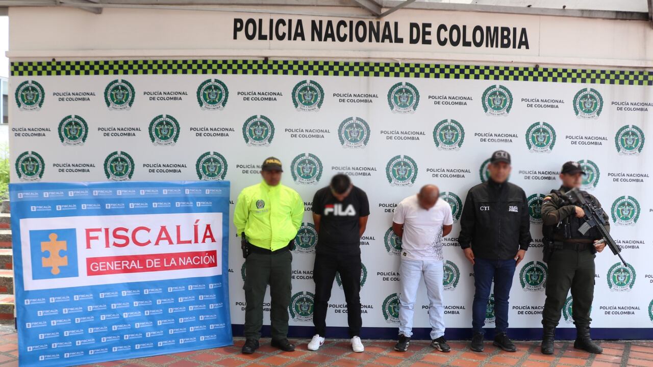 Tres sujetos quienes son conocidos con los alias de Fercho, Taxista y Mensajero; fueron capturados por la Policía Metropolitana de Pereira