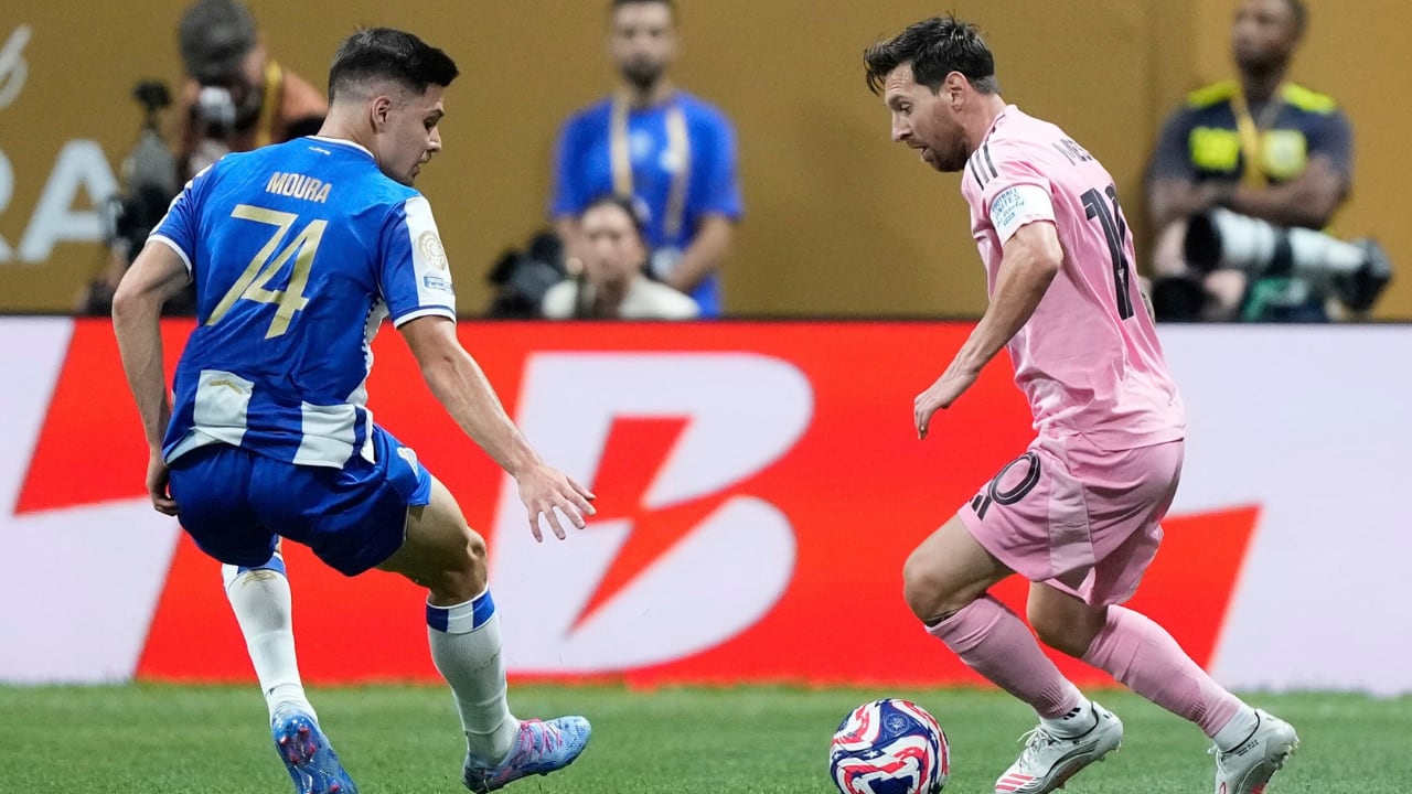 Inter Miami vs. Porto en el Mundial de Clubes 2025. Messi figuró.