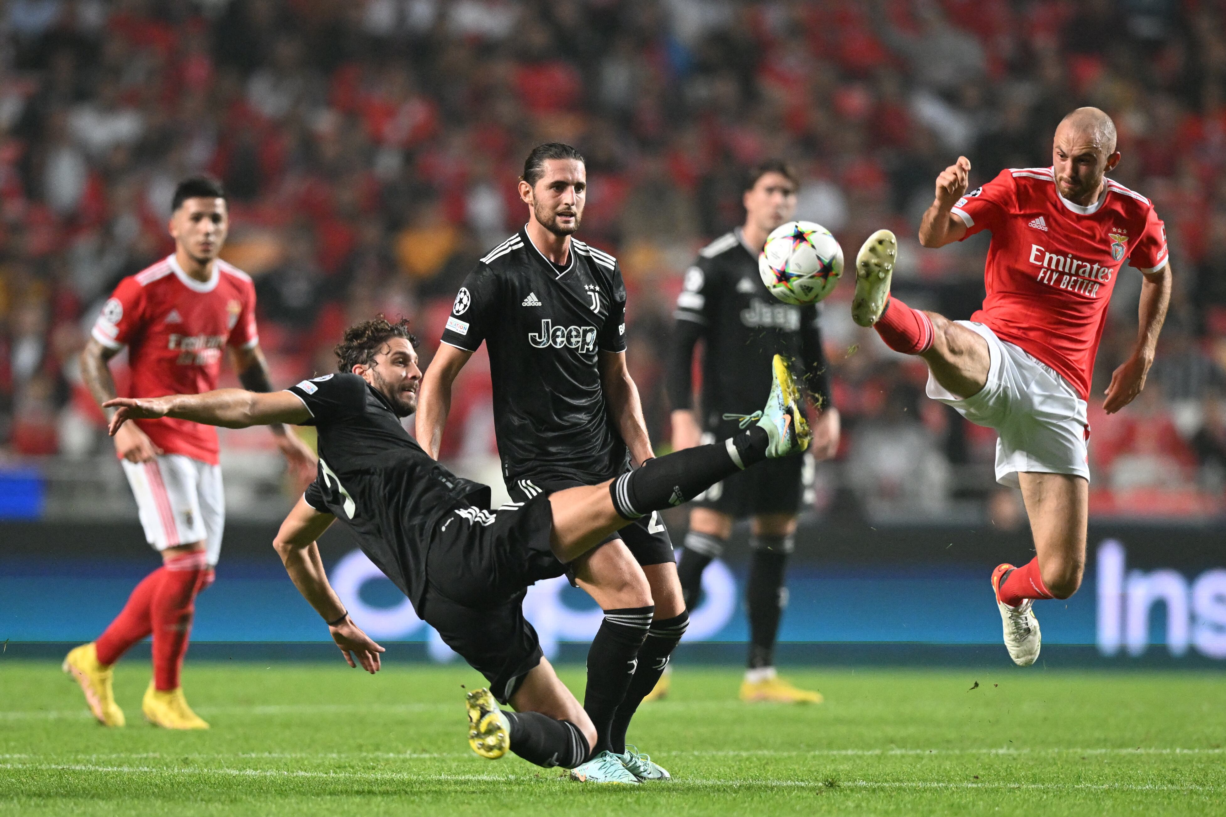 Juventus no perdía cinco partidos seguidos en UCL desde la 2013-14.