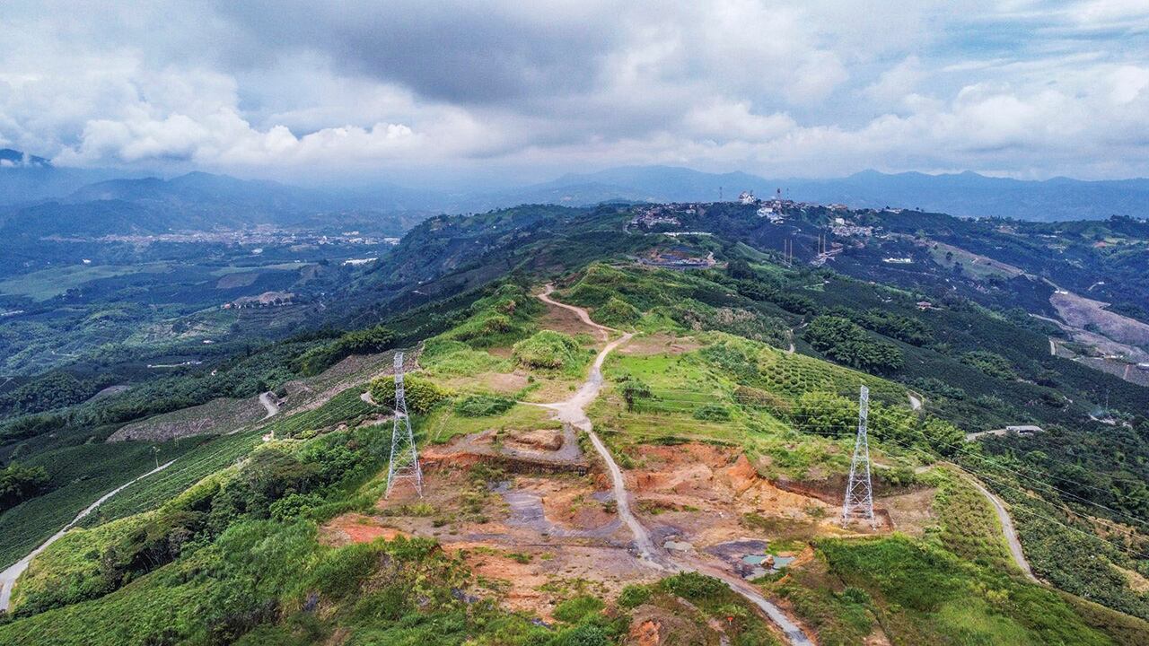 Sobre este terreno se construirá el Aeropuerto del Café, en el municipio de Palestina, Caldas.