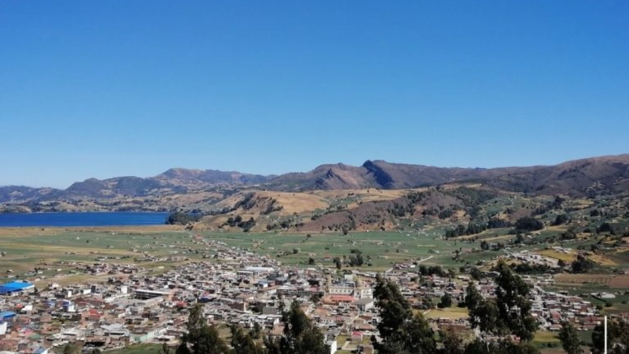 Mirador La Cumbre, en Aquitania, Boyacá.