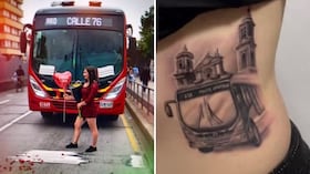 La mujer que se ‘casó’ con TransMilenio mostró su nuevo tatuaje de la ruta A/F60