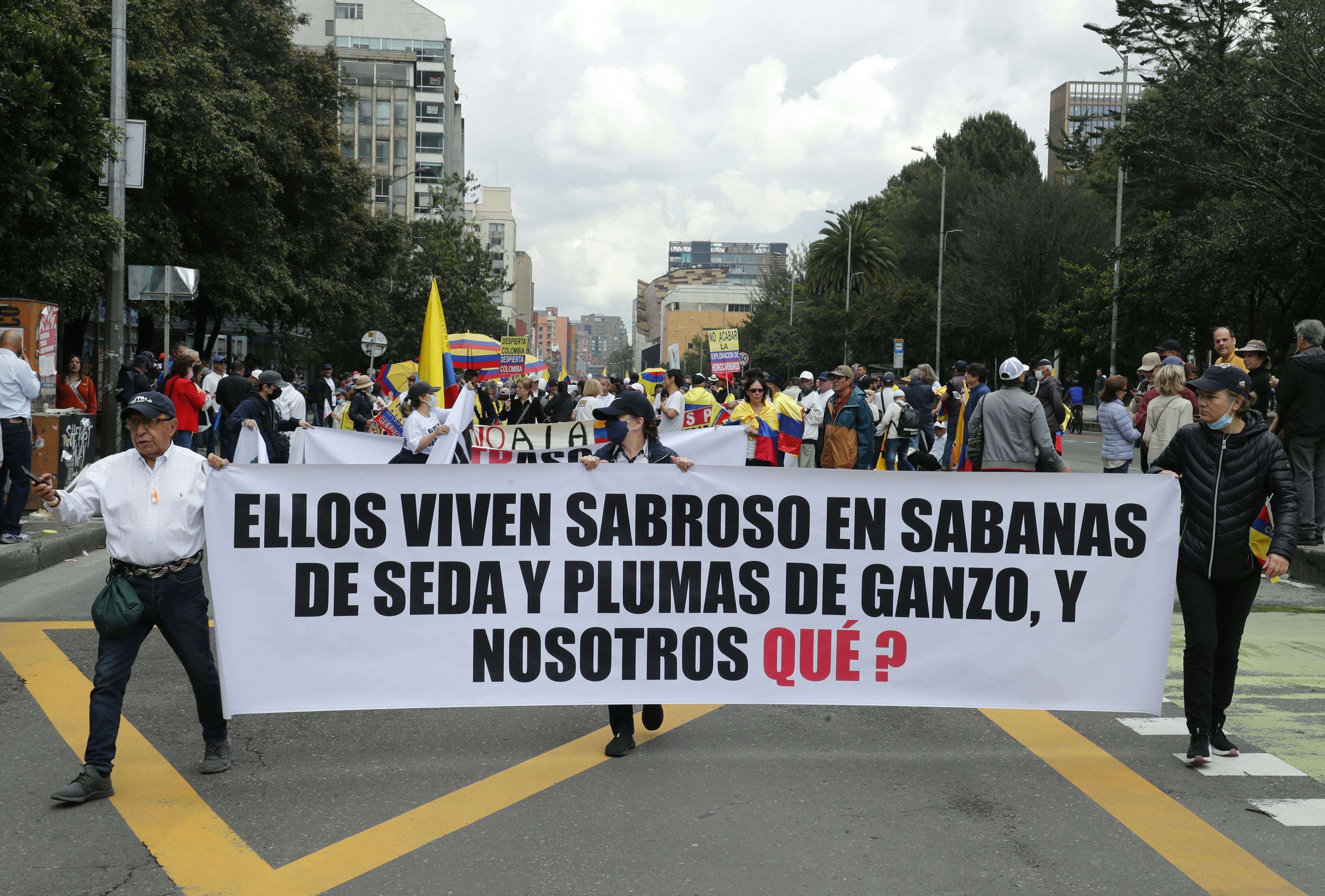 Protestas a la reforma, marchas
