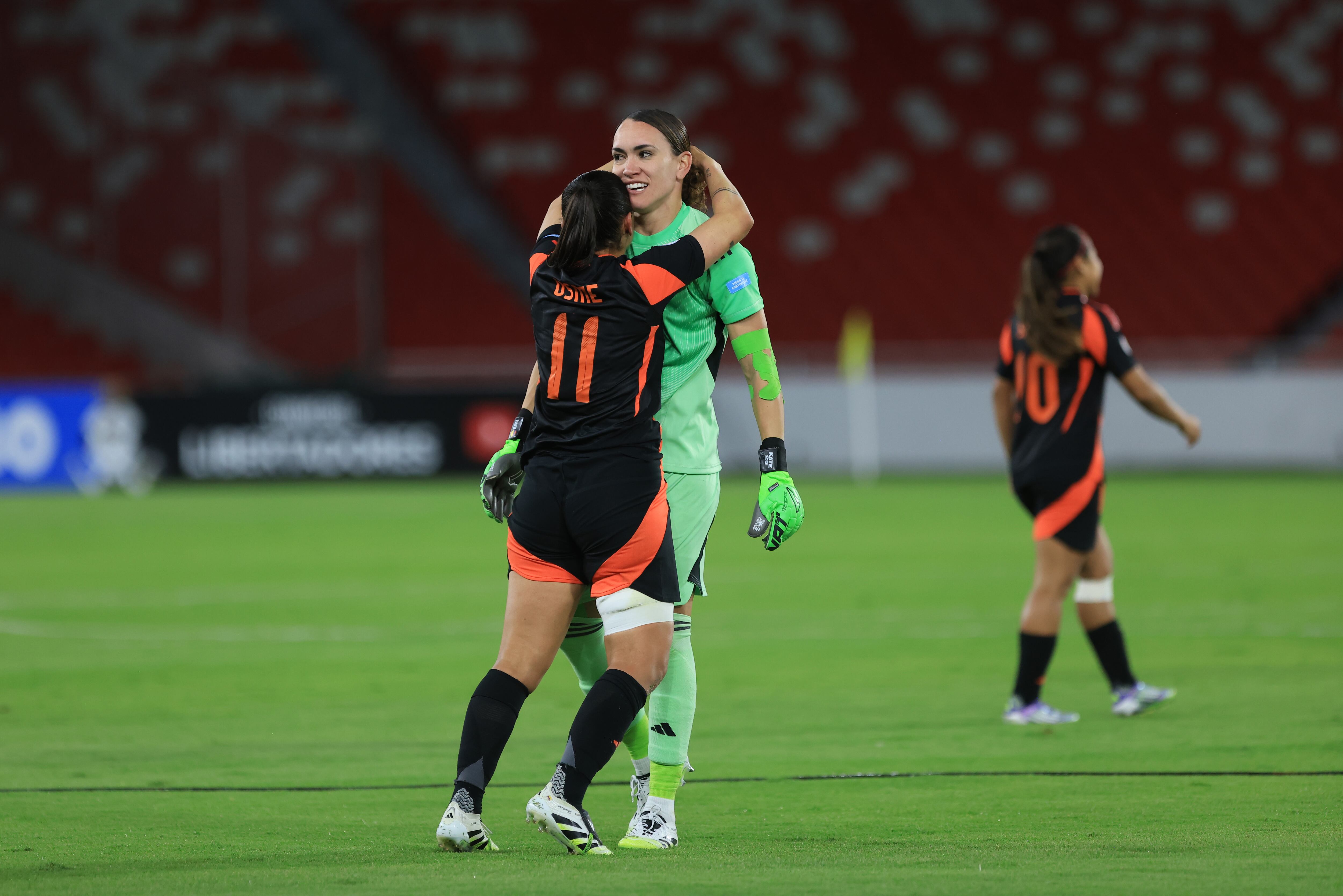 Katherine Tapia en la reciente Copa América Femenina