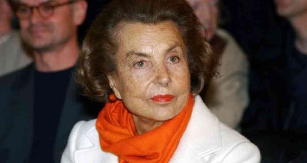 Liliane Bettencourt, heredera de L'Oreal. AFP