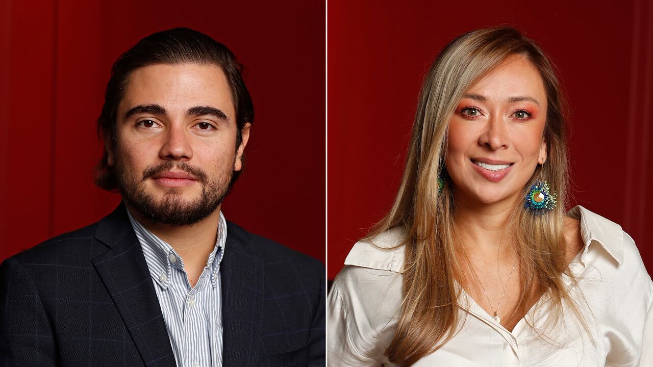 Santiago Osorio y Katherine Miranda.