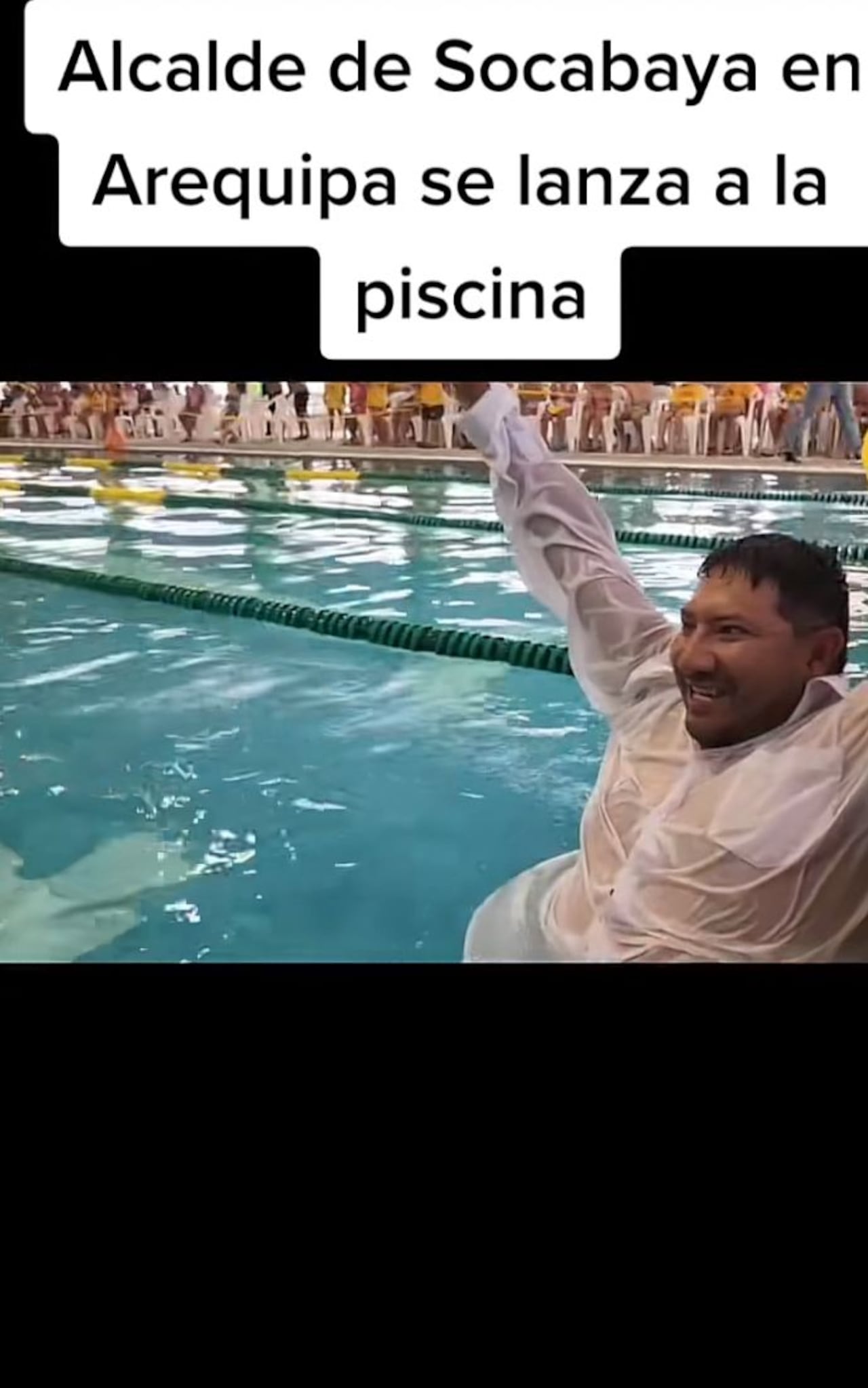 Alcalde nadador