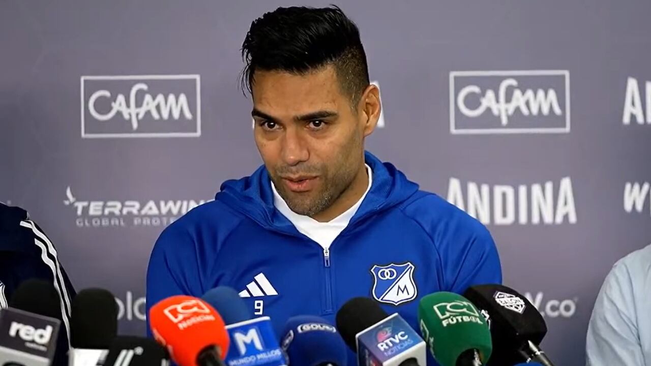 Falcao García, delantero de Millonarios