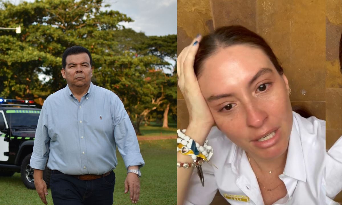 Roberto Ortiz le responde a Taliana Vargas.