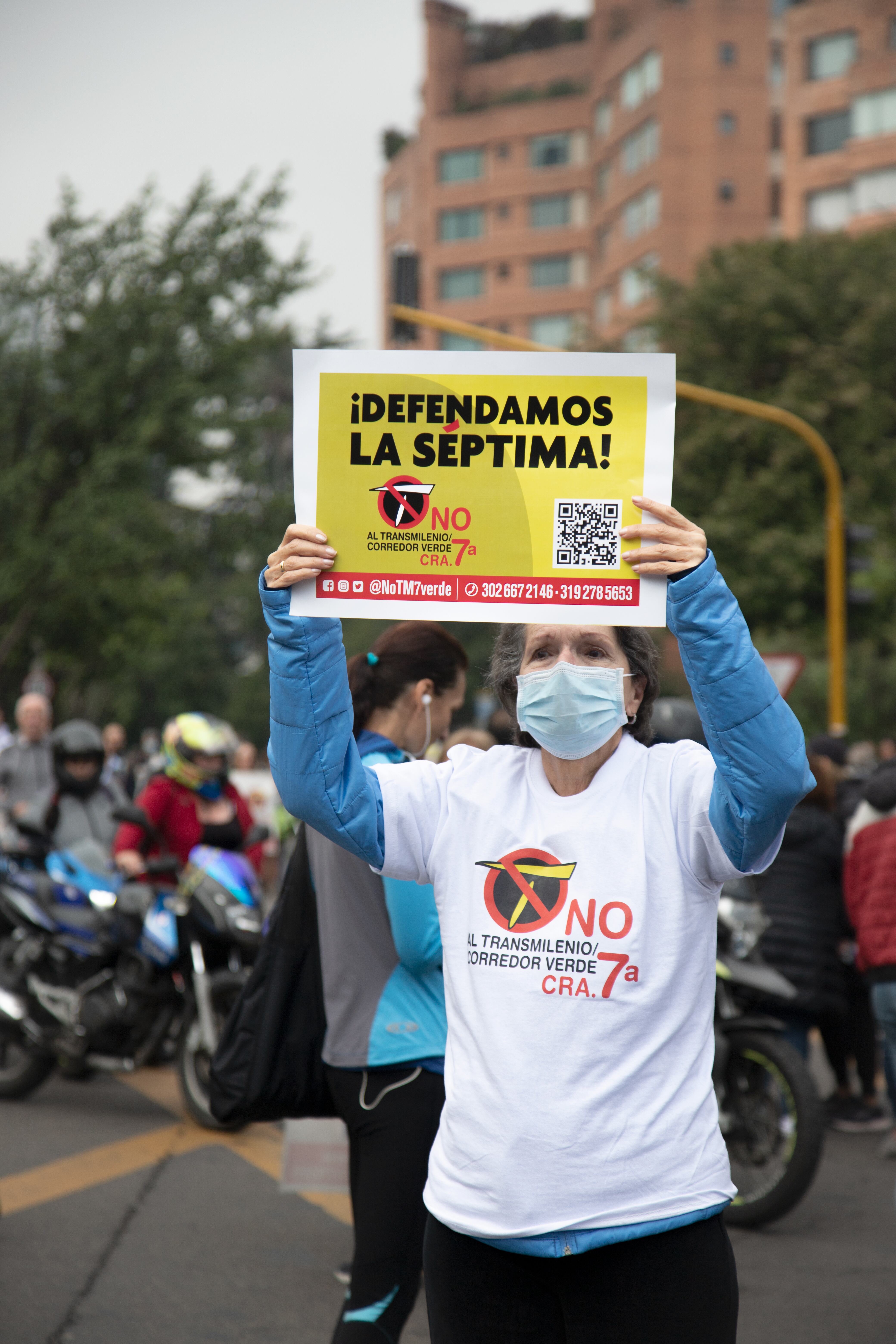 Protestas en la carrera séptima con 94