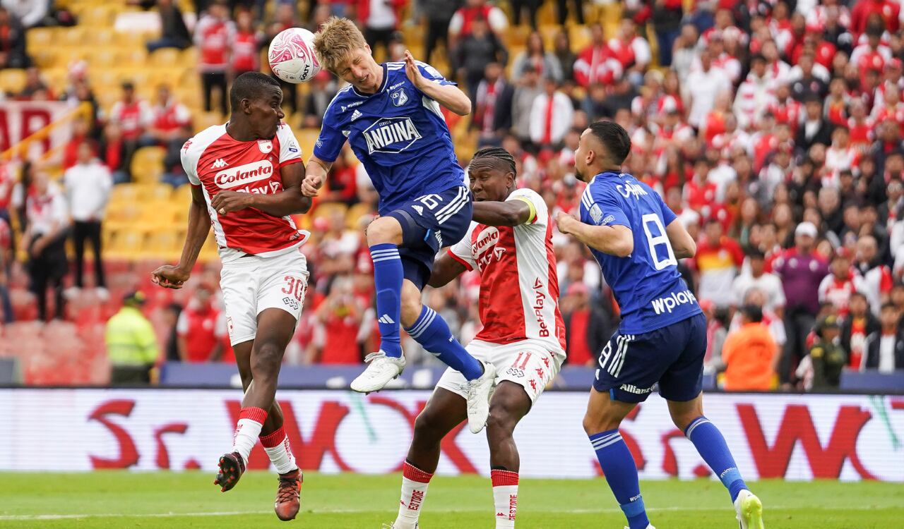 Santa Fe y Millonarios son los dos equipos más importantes de Bogotá