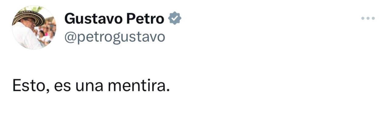 Trino presidente Gustavo Petro