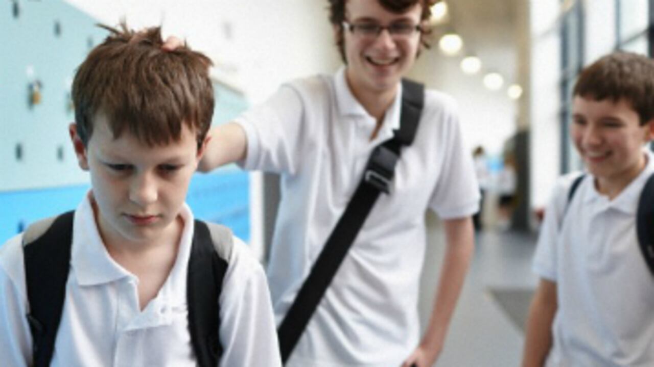 Existen mecanismos con los que puede
proteger a su hijo del matoneo escolar.