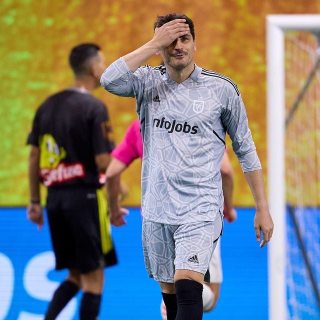 Casillas estuvo jugando el pasado domingo un partido con su equipo llamado 1K