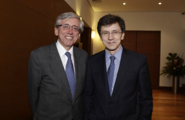 Carlos Arango Uribe y Andrés  Arango.