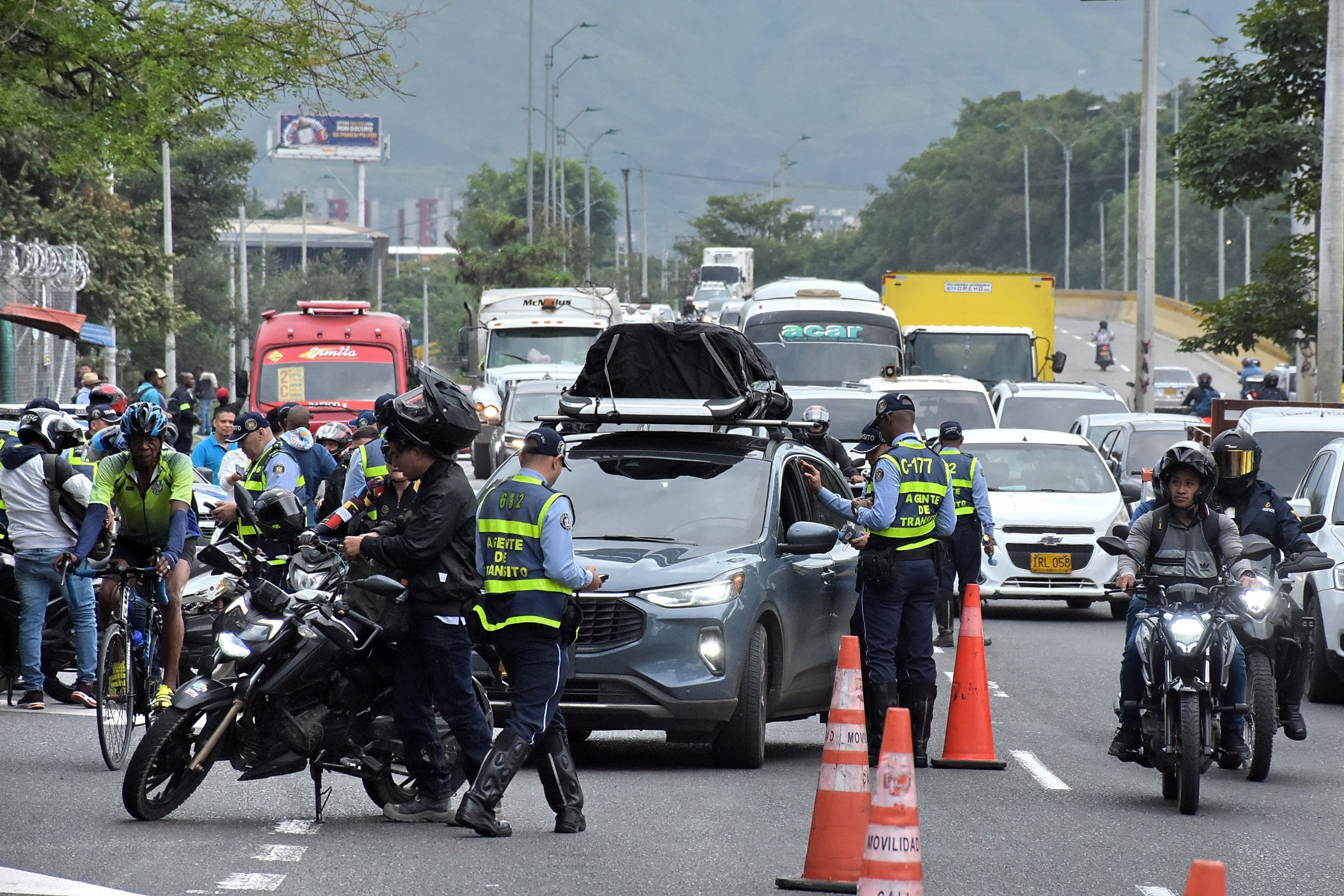 Operativos de movilidad paso del comercio