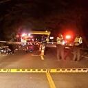 Tres personas que se movilizaban en motocicletas, fallecieron en el sitio del accidente.