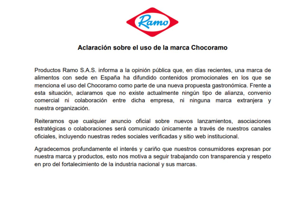 La marca se pronunció por la polémica generada.