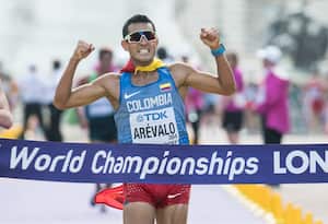 Éider Arévalo, clasificado a los Juegos Olímpicos.