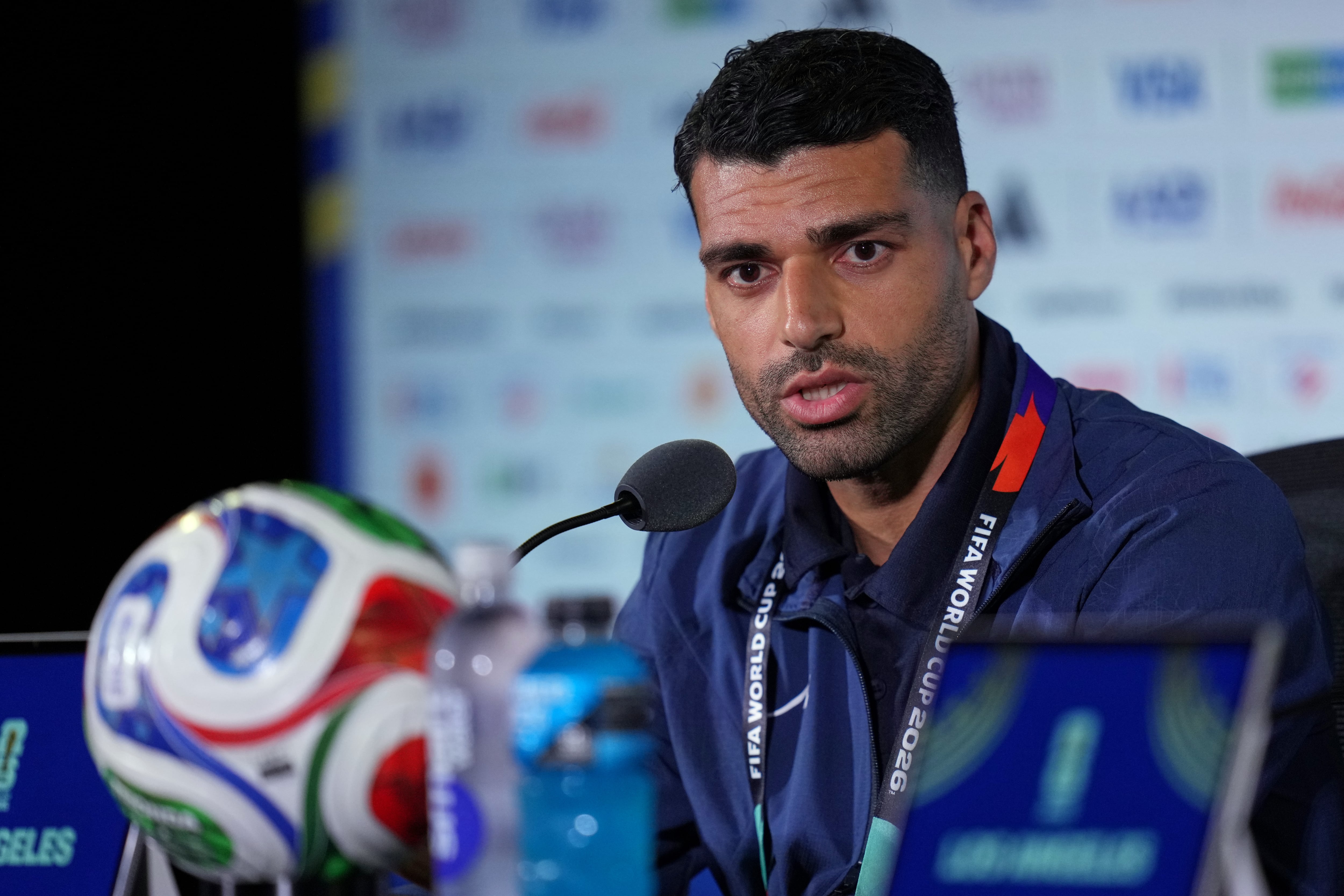 El iraní Mehdi Taremi fue claro en señalar que había una desventaja de su equipo, aunque darían todo por sus aficionados.