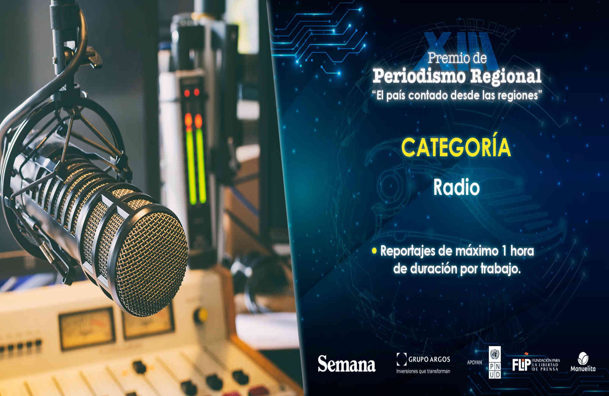 Mejor reportaje en radio
