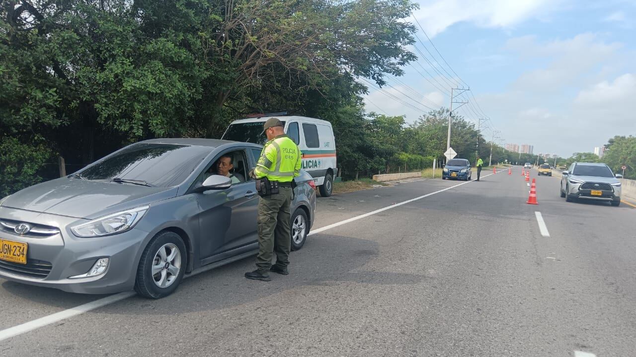 Controles en las vías del Atlántico.