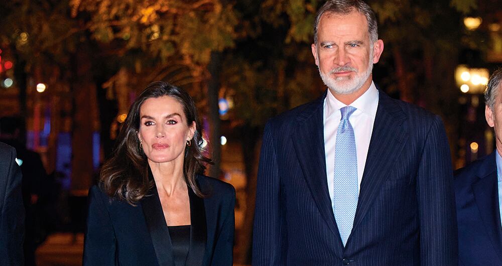  Letizia y Felipe VI . 