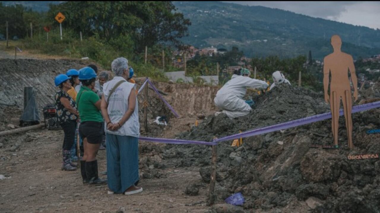 El hallazgo que se dio por los equipos forenses de la Unidad de Búsqueda y el grupo de apoyo técnico forense de la JEP.