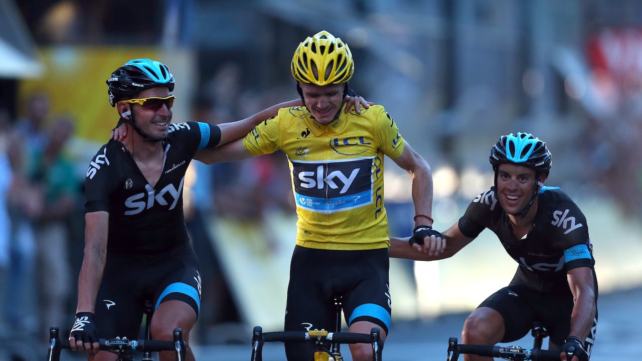 Chris Froome en el Tour de 2013.