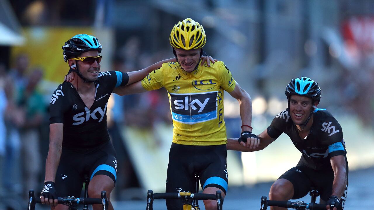Chris Froome en el Tour de 2013.