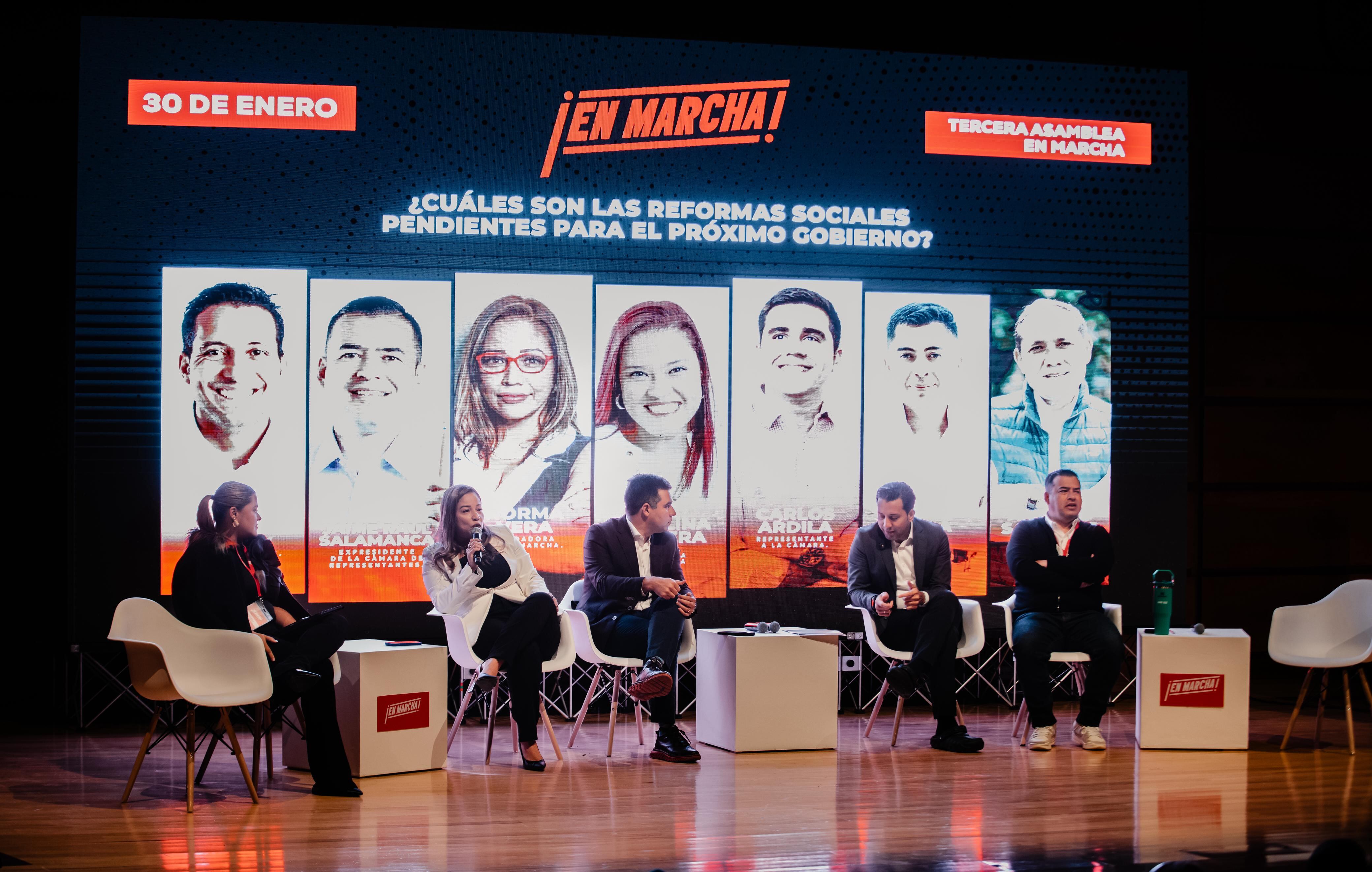 En Marcha adelanta su asamblea.
