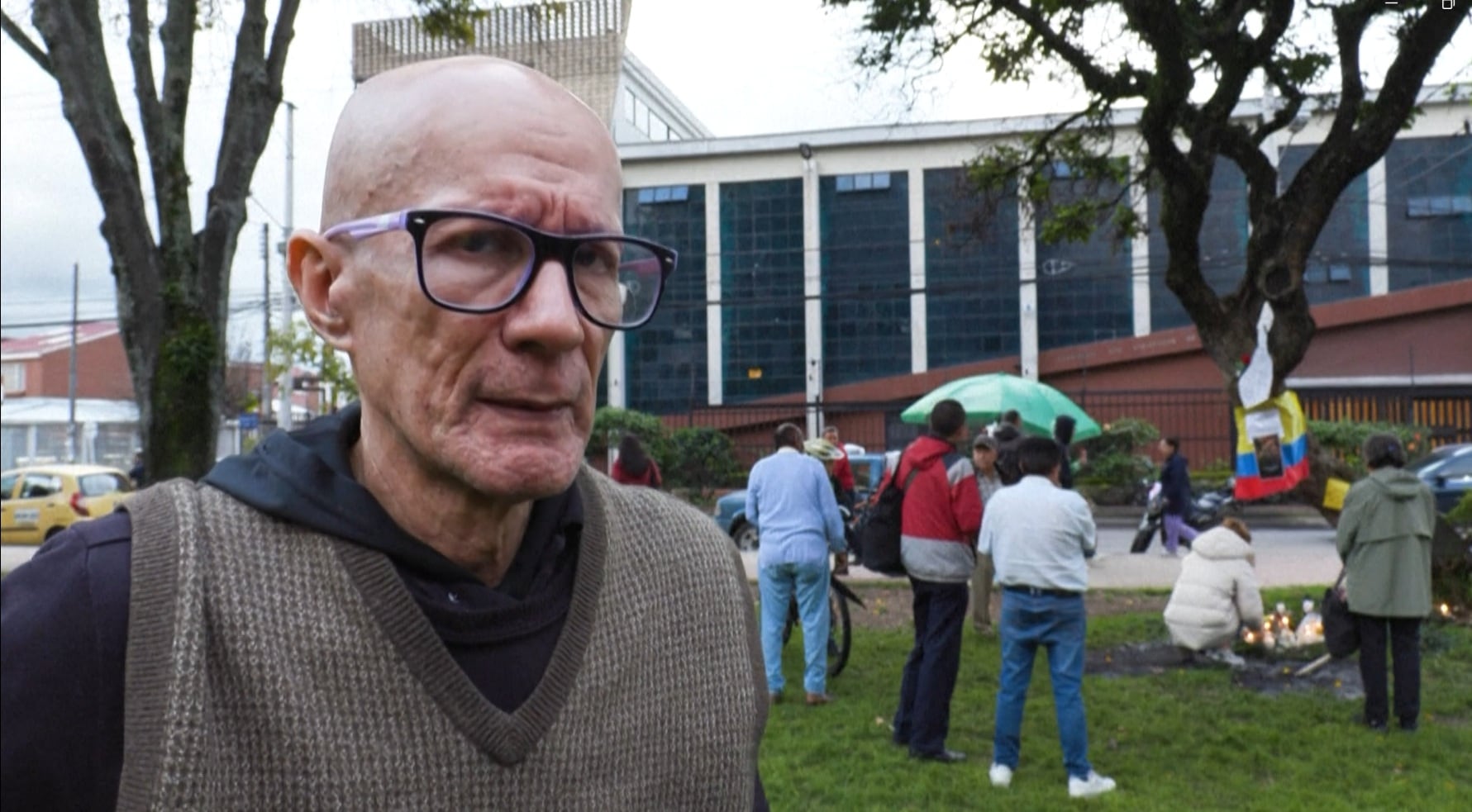 El ciudadano venezolano contó el shock que vivió en el atentado.