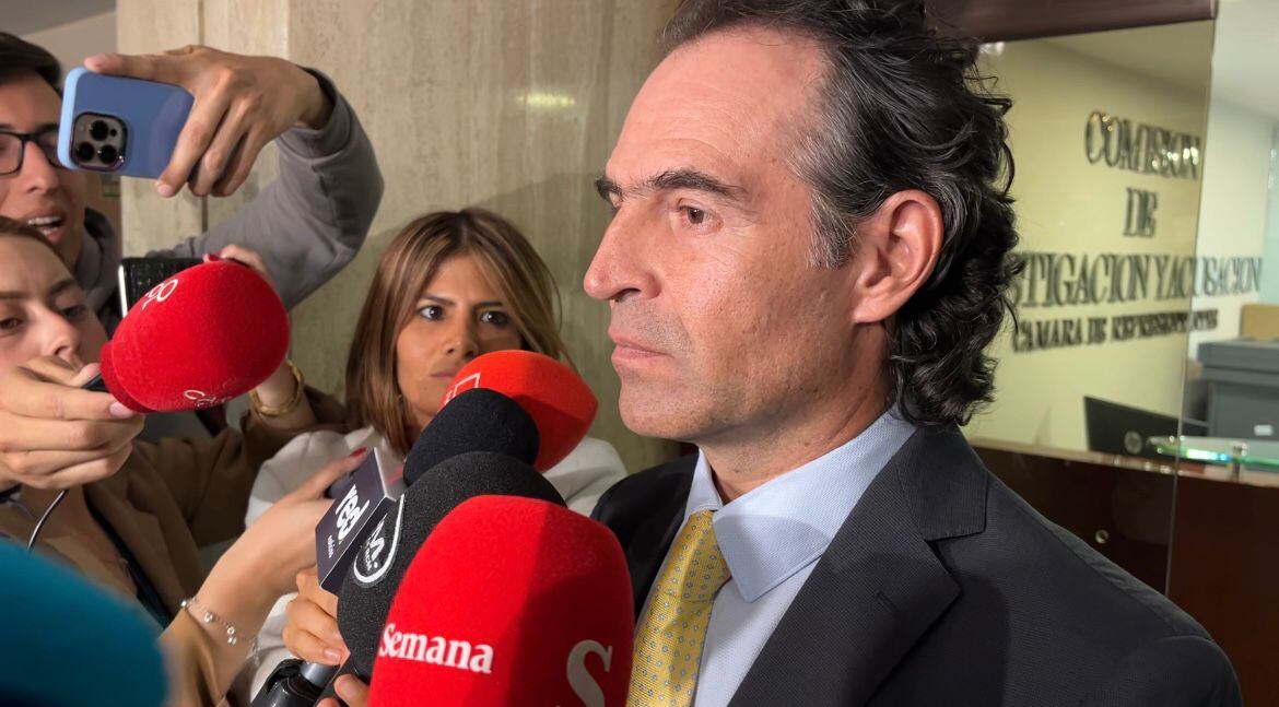Federico Gutiérrez en la Comisión de Acusación.