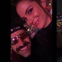 Las artistas disfrutaron y bailaron con la presentación de Bad Bunny en Medellín.