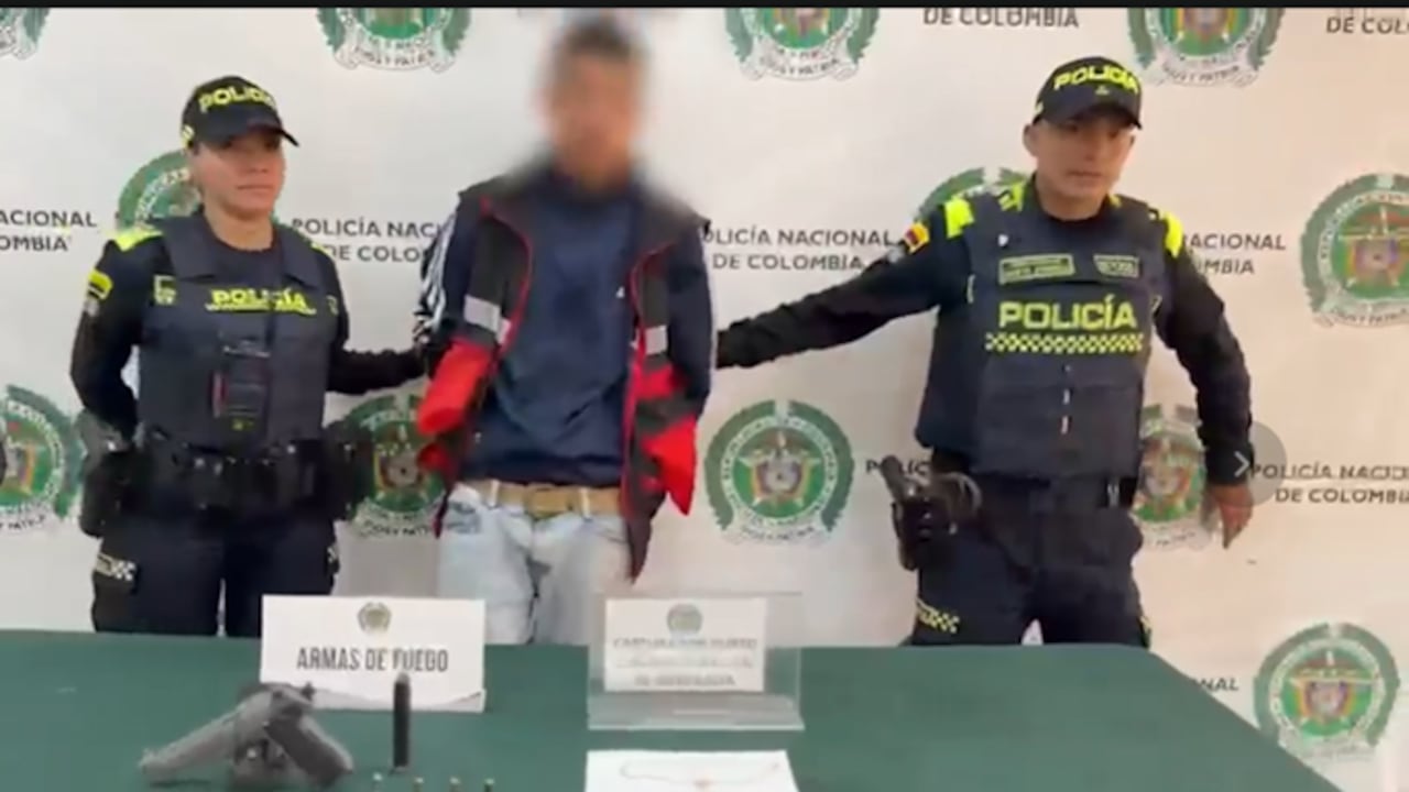 Detención del señalado.