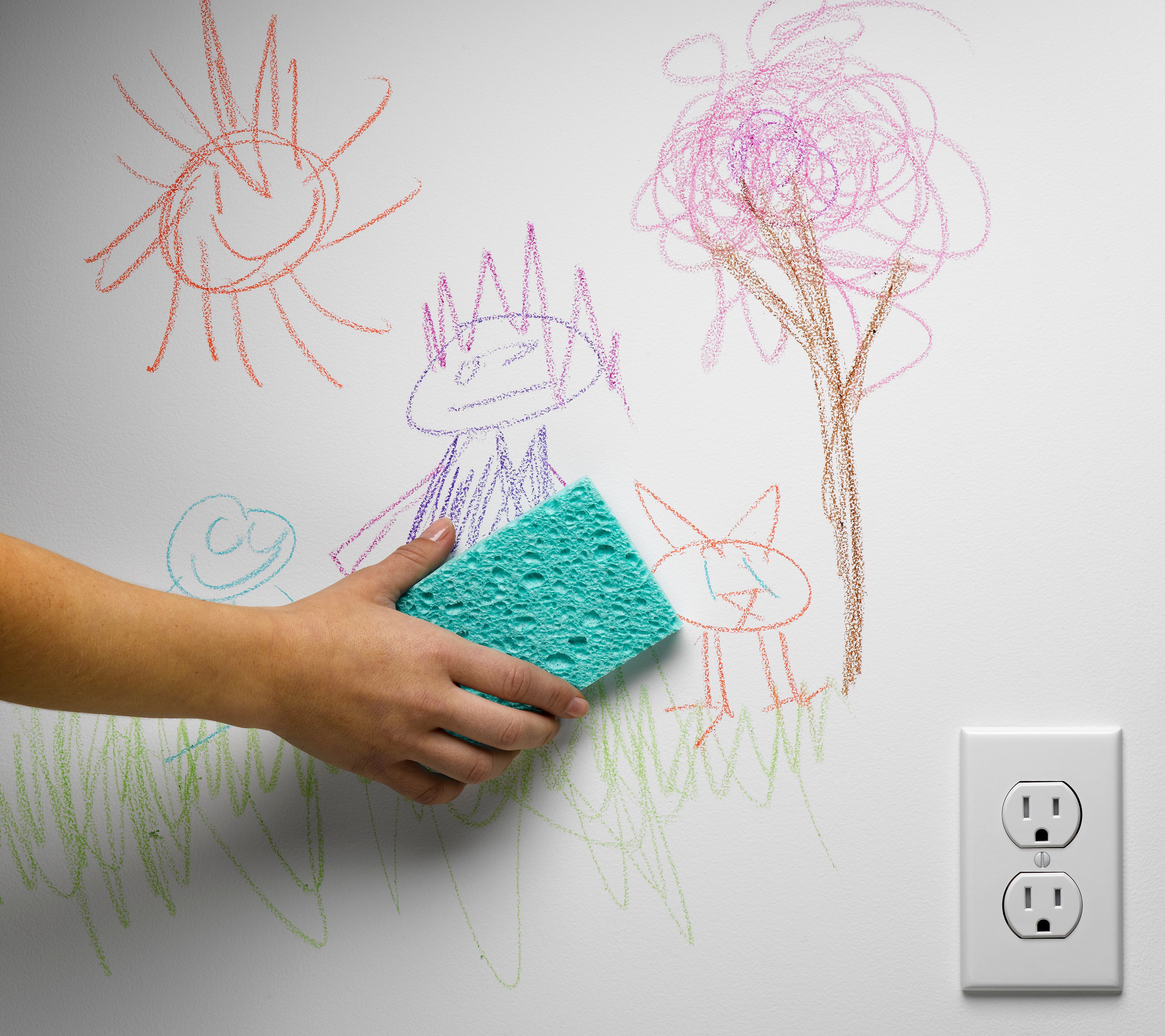 Pared sucia, pared rayada