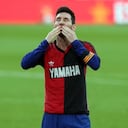 Lionel Messi y Diego Armando Maradona