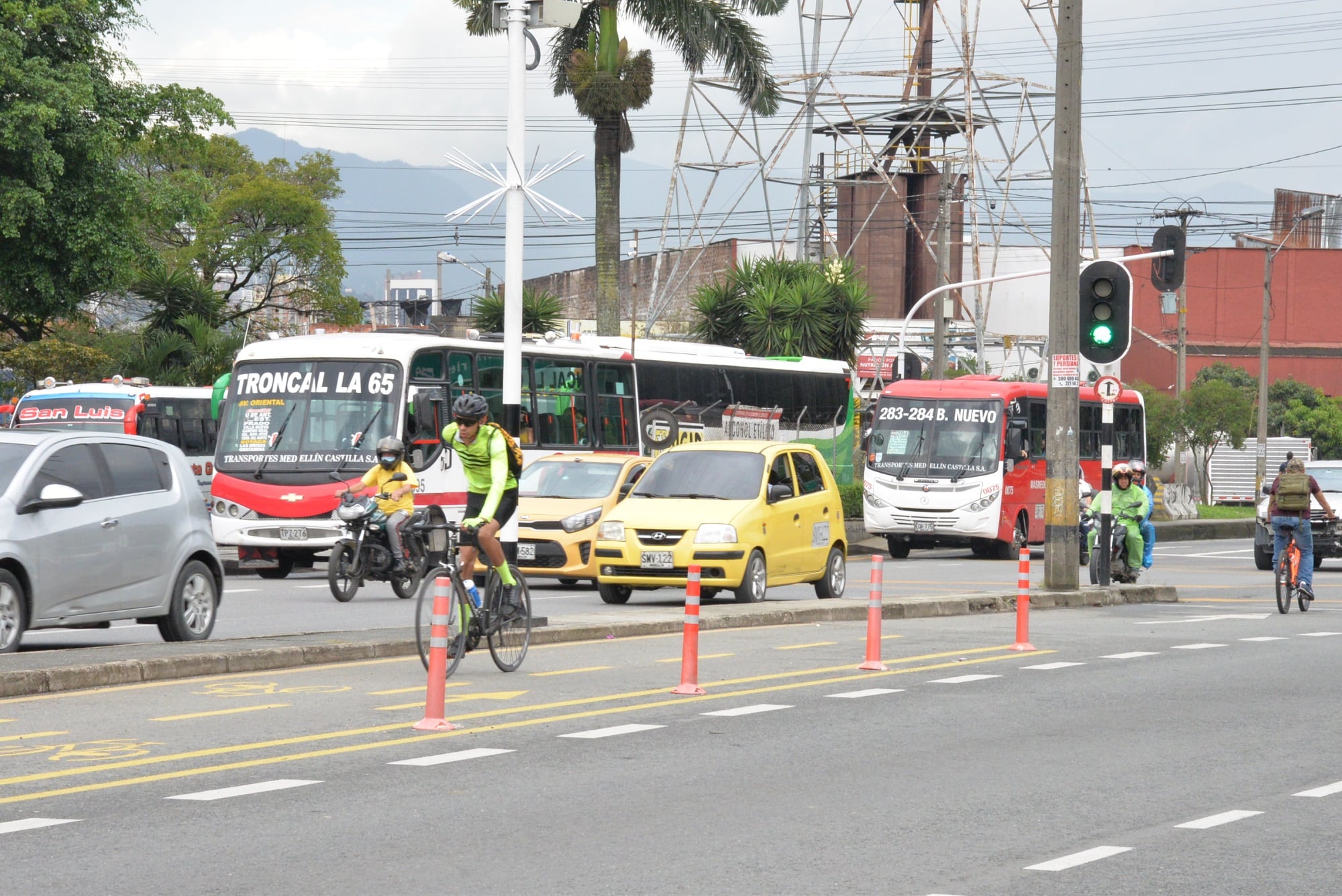 Movilidad en Medellín.