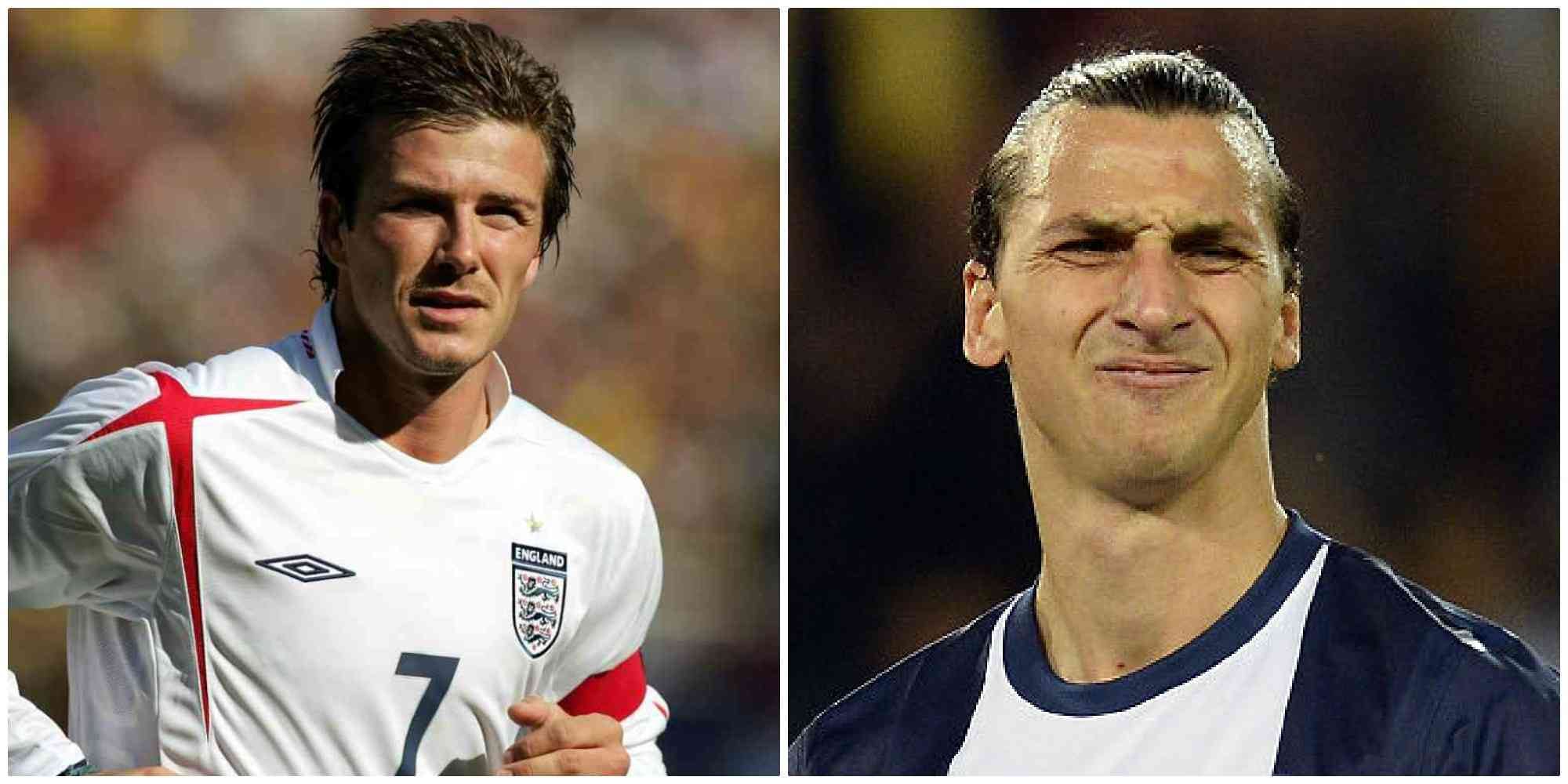 David Beckham Zlatan Ibrahimovic