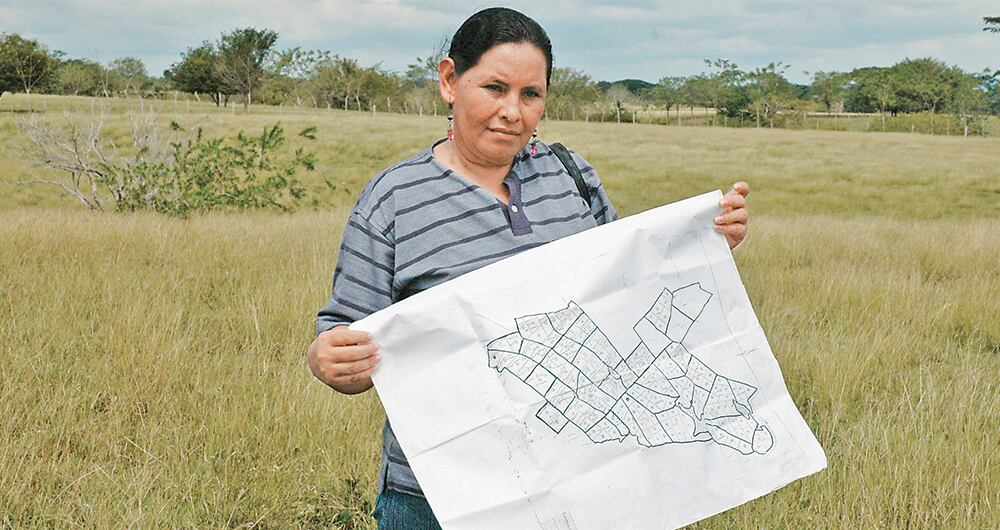 Fue la líder que se convirtió en la voz de los campesinos.