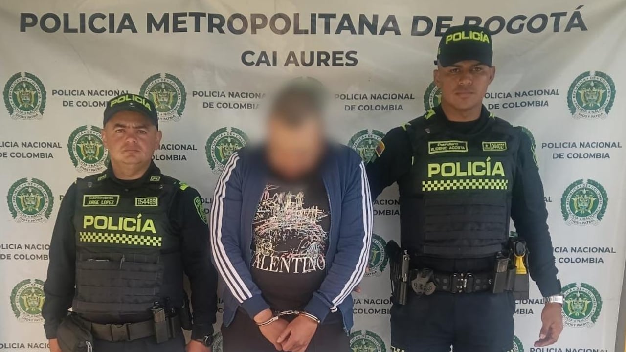Un hombre de 38 años fue capturado y enviado a prisión en la localidad de Suba tras ser sorprendido retirando dos millones de pesos en efectivo.