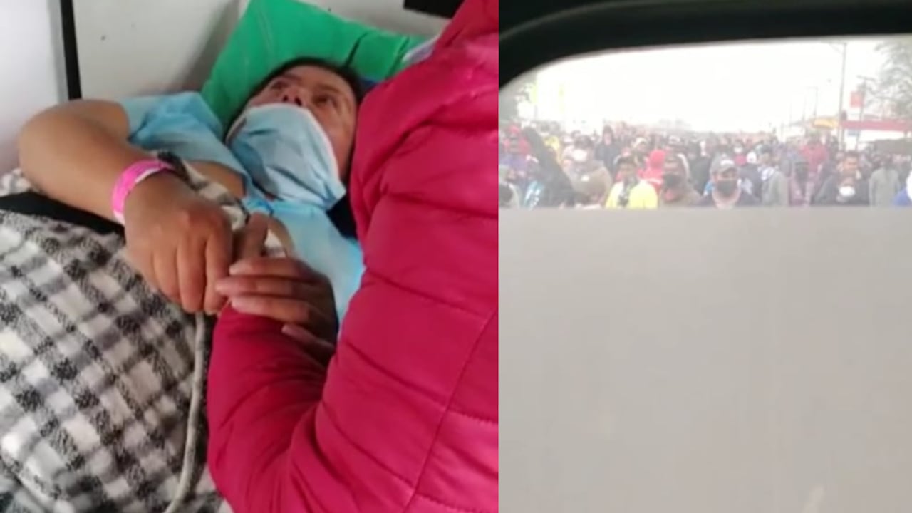 Ambulancia atacada en Chocontá