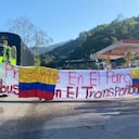 Paro de transportadores en Santander.
