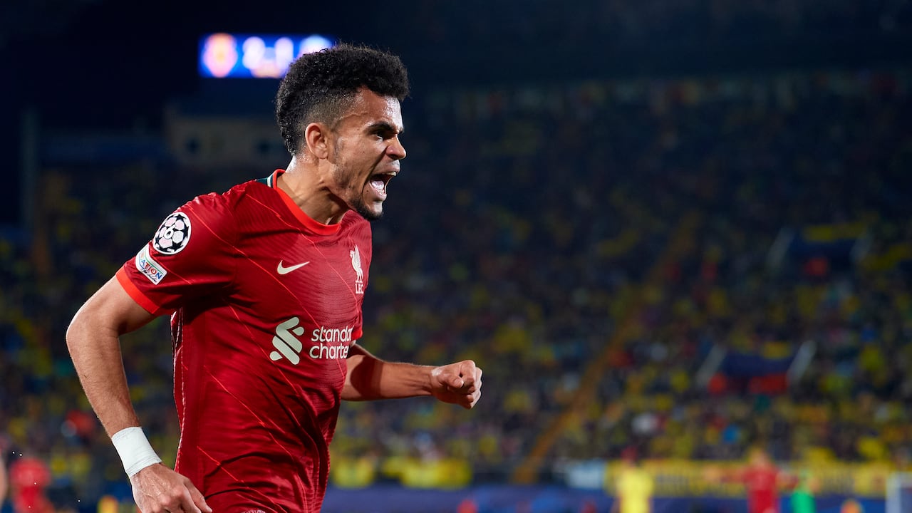 El colombiano llegó a su quinto tanto en esta temporada con el Liverpool.