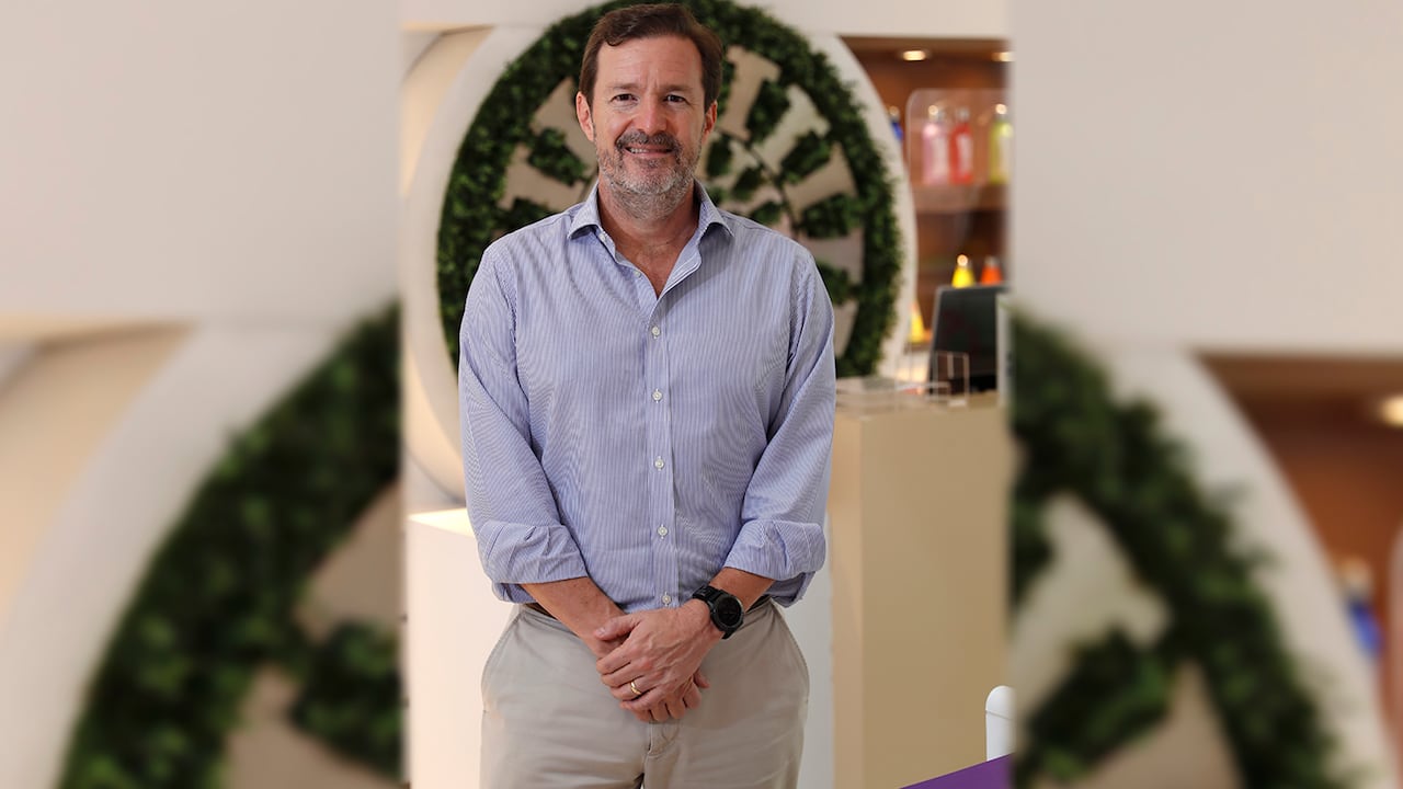 Esteban Piedrahíta, rector de Ia Universidad Icesi.