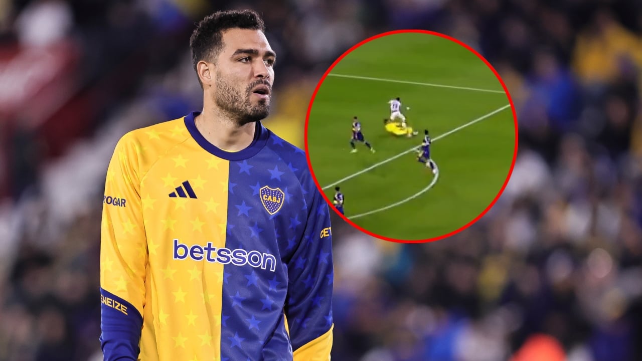 Álvaro Montero con Boca Juniors.
