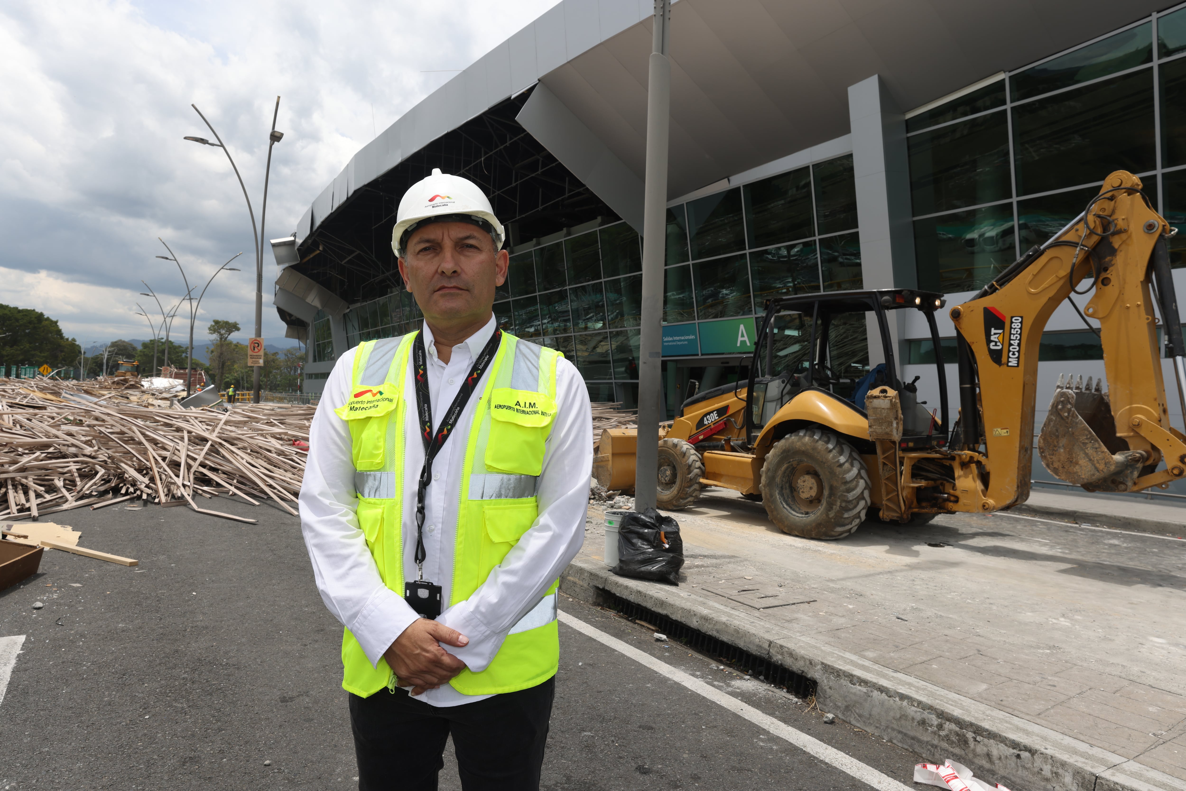 Gerente del Aeropuerto Matecaña Luis Fernando Collazos